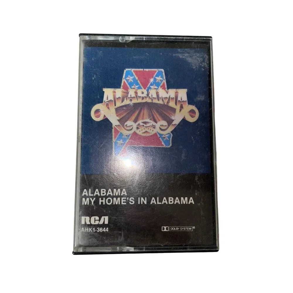 Vintage 1980 Alabama Cassette My Homes In Alabama Used RCA Tested - Picture 12 of 12